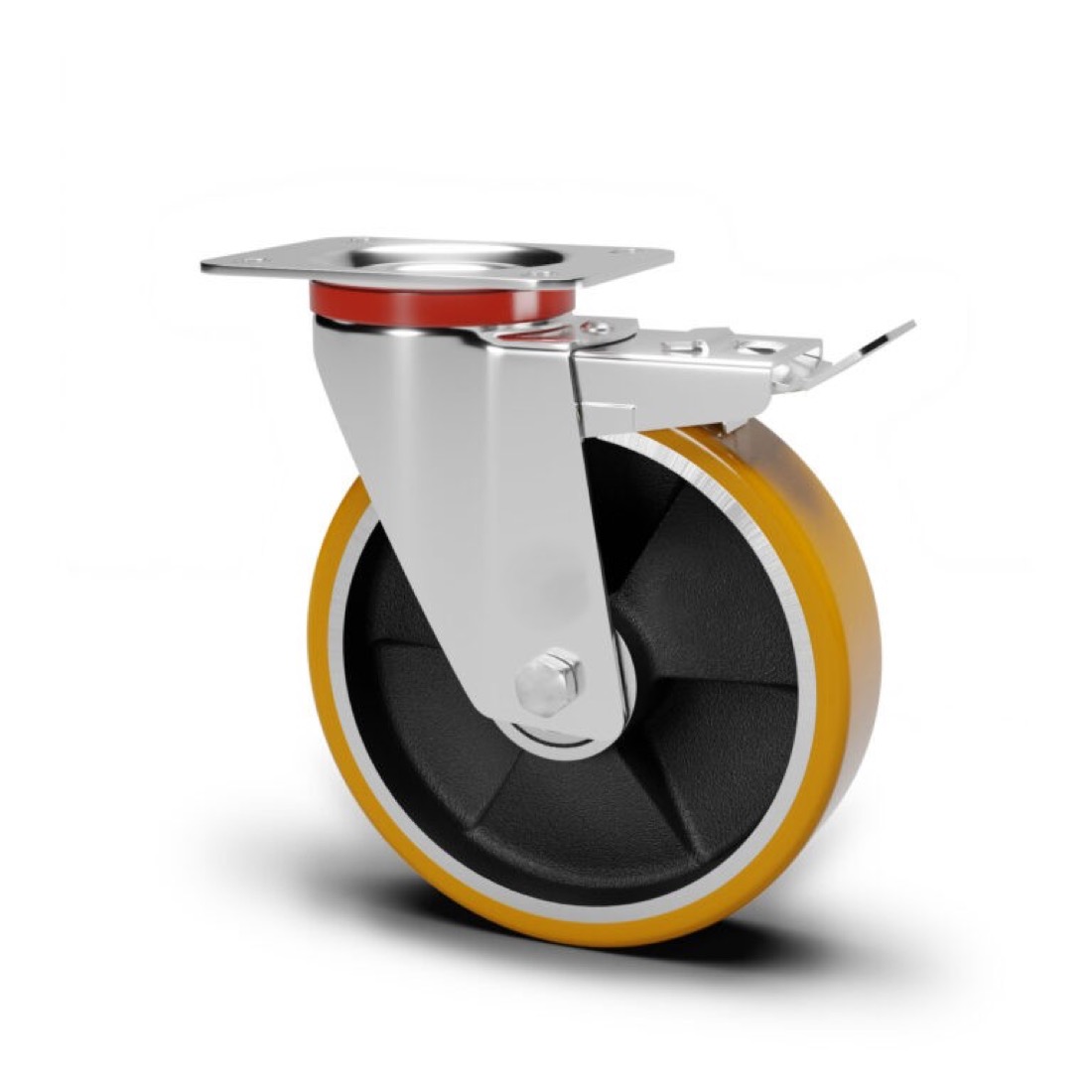 Roue / roulette industrielle 2FRS.FP — Polyurethane — Rhône Élastomères