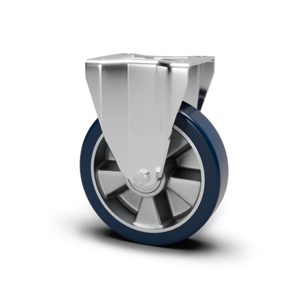 Roue / roulette industrielle 2FXL.ALP S78 — Polyurethane — Rhône Élastomères