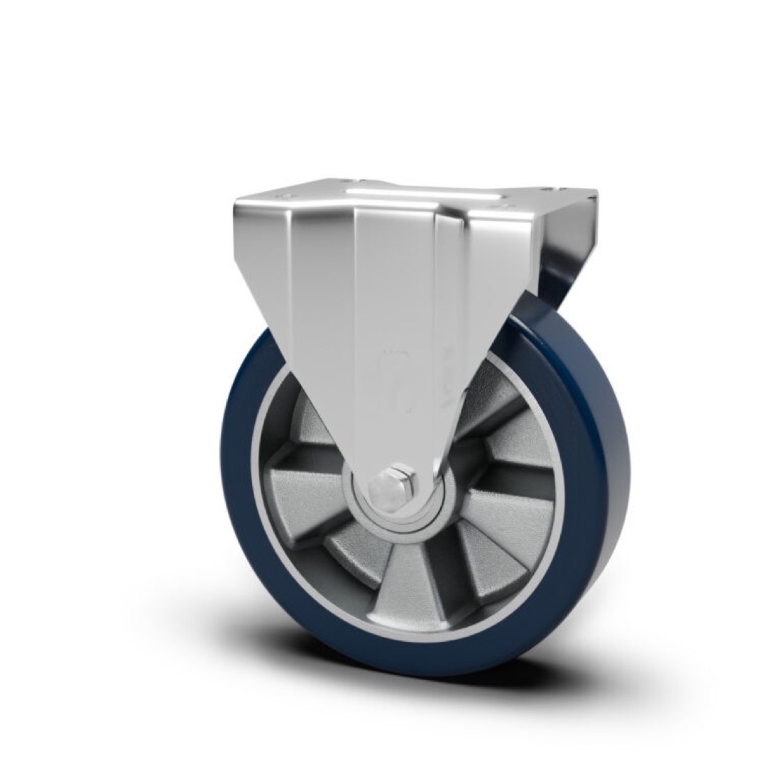 Roue / roulette industrielle 2FXS.ALP S78 — Polyurethane — Rhône Élastomères