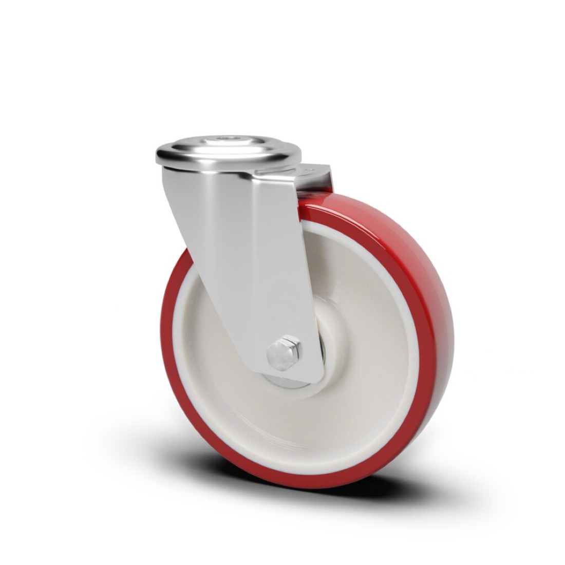 Roue / roulette industrielle 2PVOS.NP B — Polyurethane — Rhône Élastomères