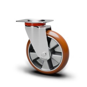Roue / roulette industrielle 2PVS.ALPB — Polyurethane — Rhône Élastomères