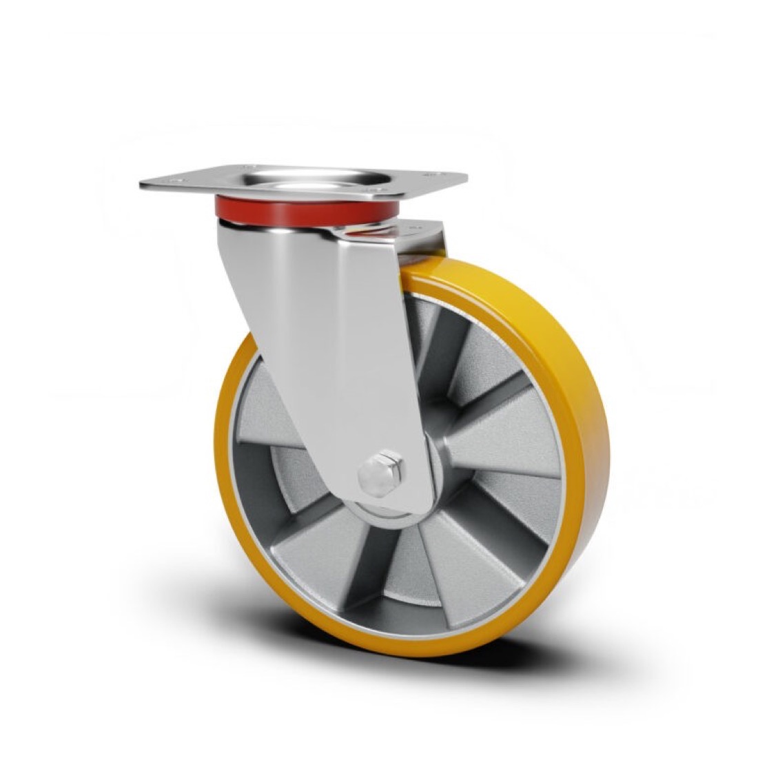 Roue / roulette industrielle 2PVS.ALP — Polyurethane — Rhône Élastomères