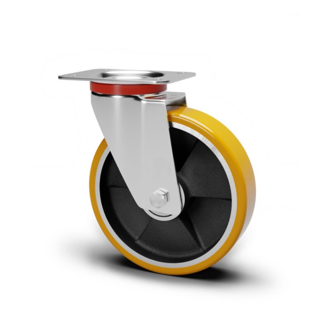 Roue / roulette industrielle 2PVS.FP — Polyurethane — Rhône Élastomères