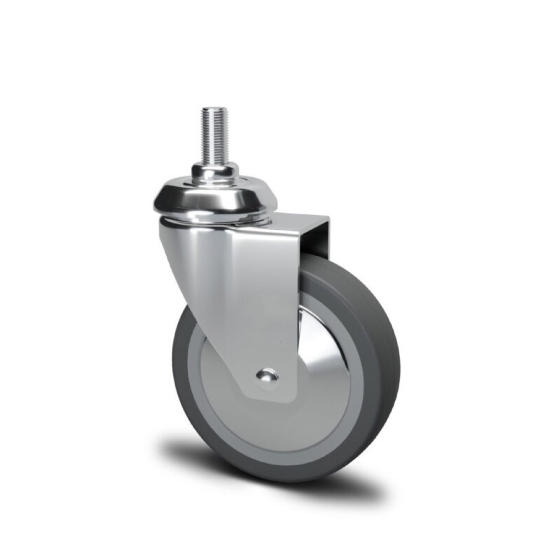 Roue / roulette industrielle 2TFX CG — Inox — Rhône Élastomères