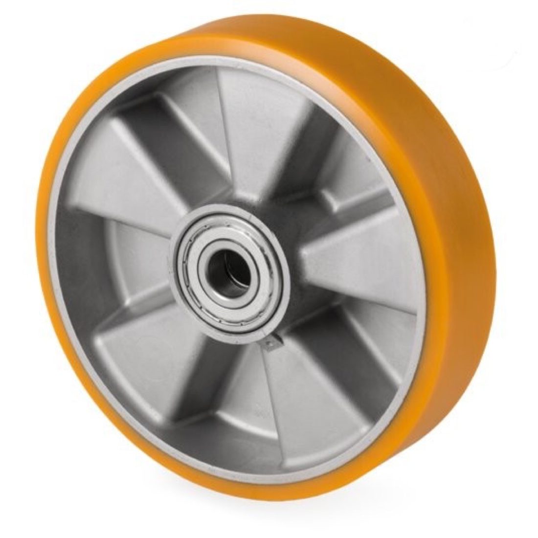 Roue / roulette industrielle 9ALP B — Polyurethane — Rhône Élastomères