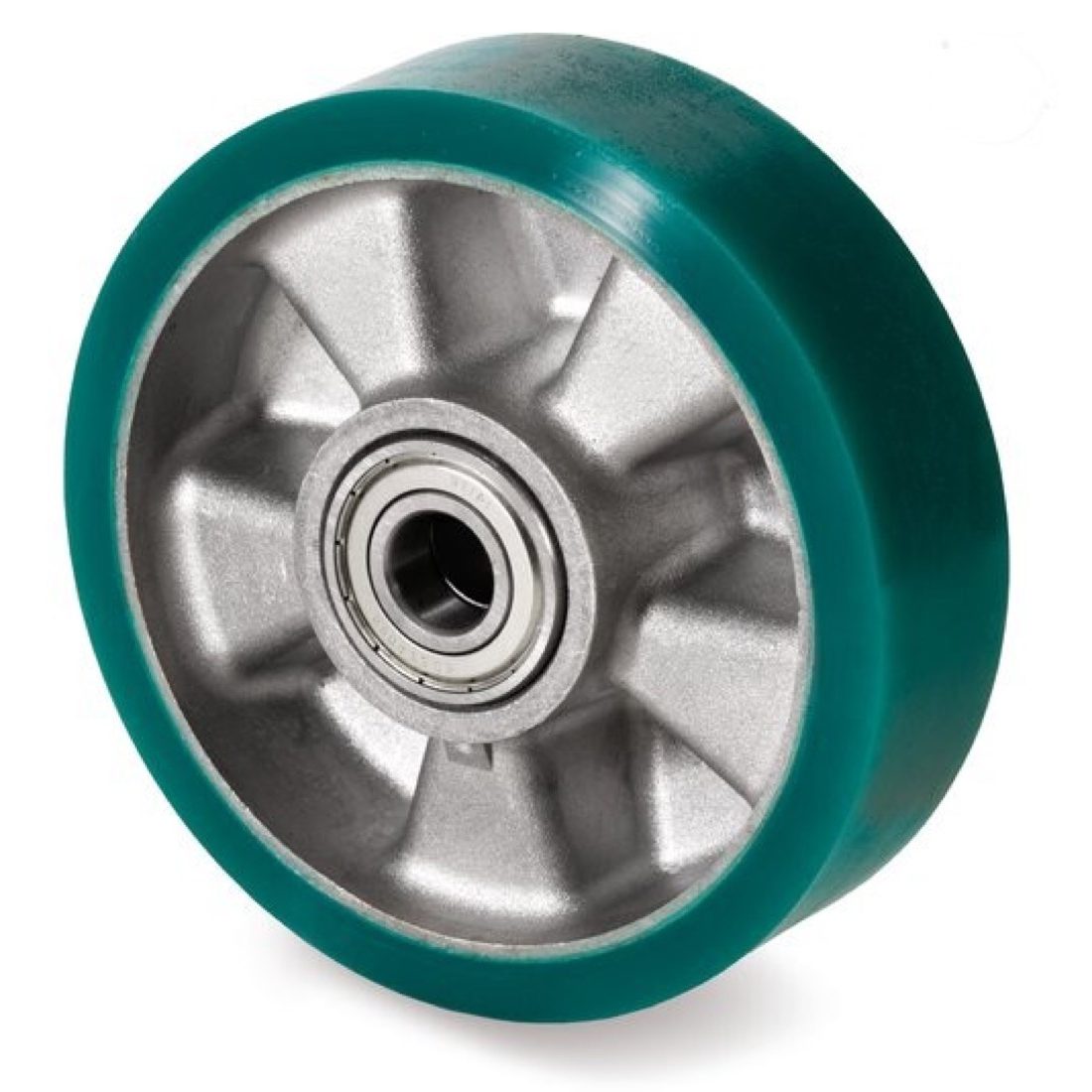 Roue / roulette industrielle 9ALP S75 — Polyurethane — Rhône Élastomères
