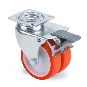 Roue / roulette industrielle 9FRJ.NP — Ameublement — Rhône Élastomères