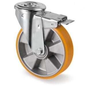 Roue / roulette industrielle 9FROS.ALP — Polyurethane — Rhône Élastomères