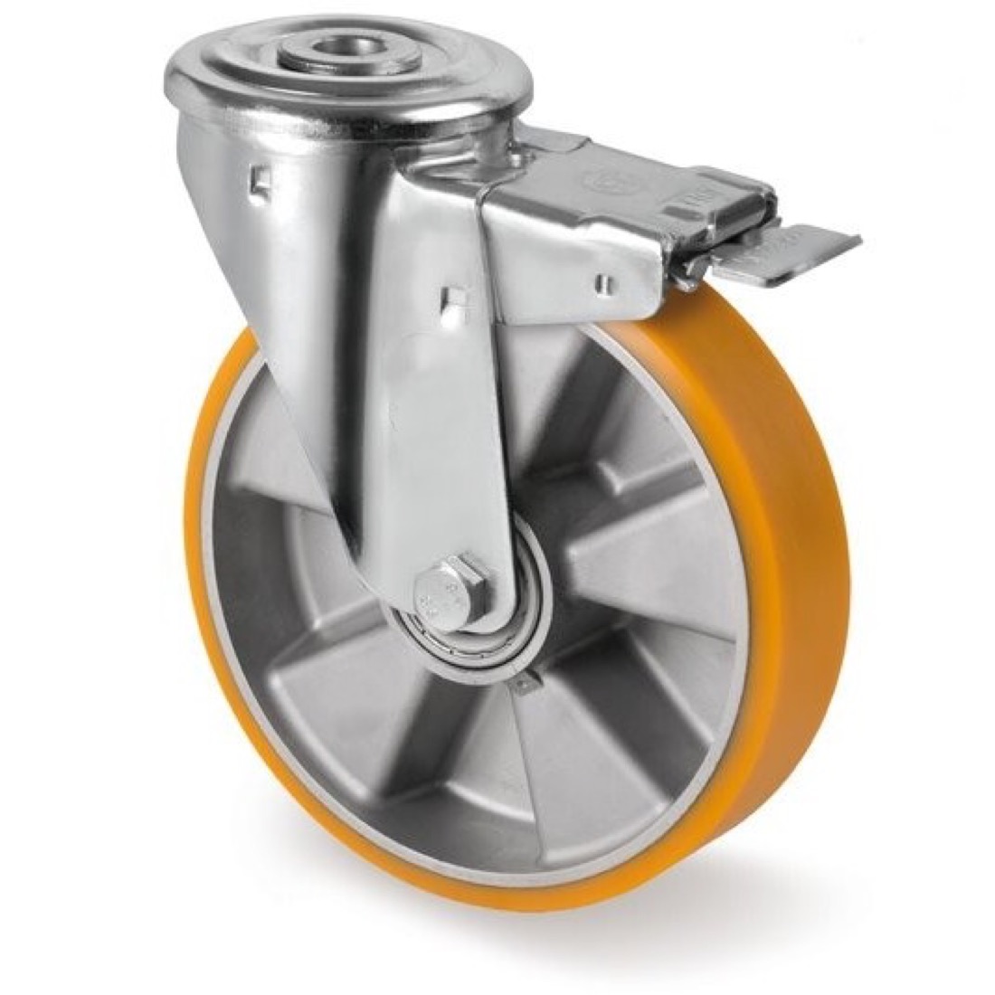 Roue / roulette industrielle 9FROS.ALP — Polyurethane — Rhône Élastomères