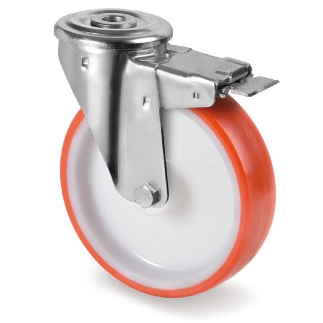 Roue / roulette industrielle 9FROS.NP R — Polyurethane — Rhône Élastomères