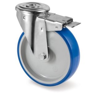 Roue / roulette industrielle 9FROS.NP S85B — Polyurethane — Rhône Élastomères