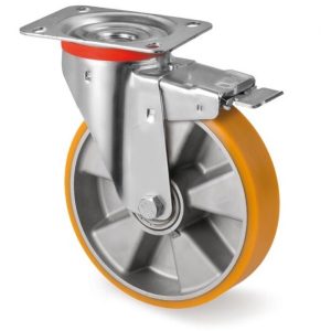 Roue / roulette industrielle 9FRS.ALP — Polyurethane — Rhône Élastomères