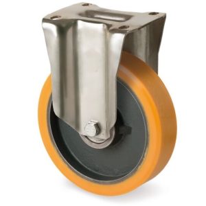 Roue / roulette industrielle 9FXL.FP — Polyurethane — Rhône Élastomères