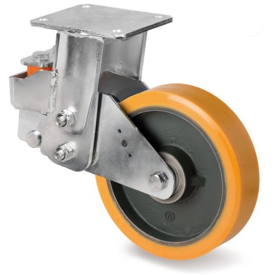 Roue / roulette industrielle 9FXMS.FP RS — A suspension — Rhône Élastomères
