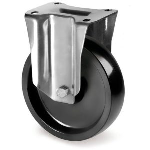 Roue / roulette industrielle 9FXX.HT BX — Inox — Rhône Élastomères