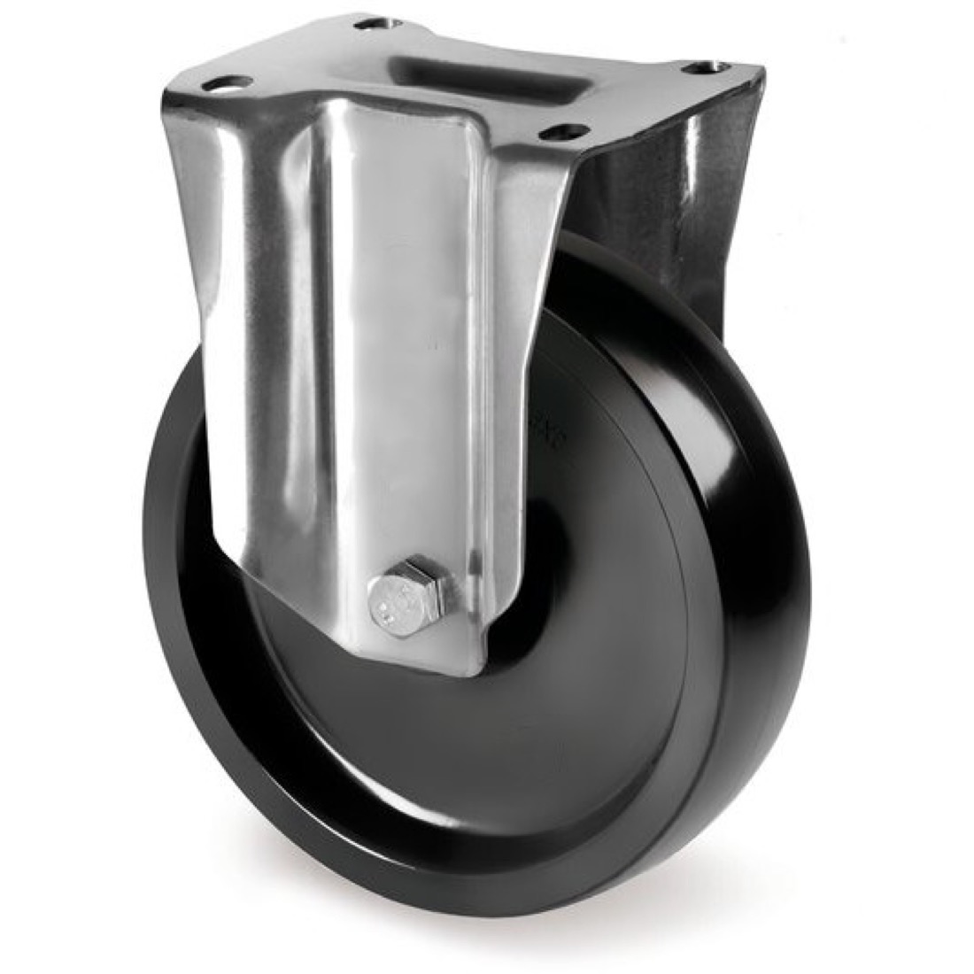 Roue / roulette industrielle 9FXX.HT BX — Inox — Rhône Élastomères
