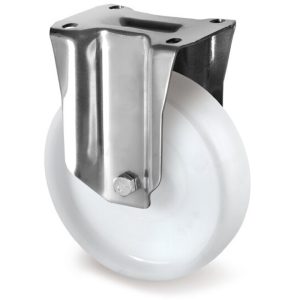 Roue / roulette industrielle 9FXXL.NY L — Inox — Rhône Élastomères