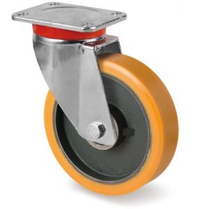 Roue / roulette industrielle 9PVEL.FP — Polyurethane — Rhône Élastomères