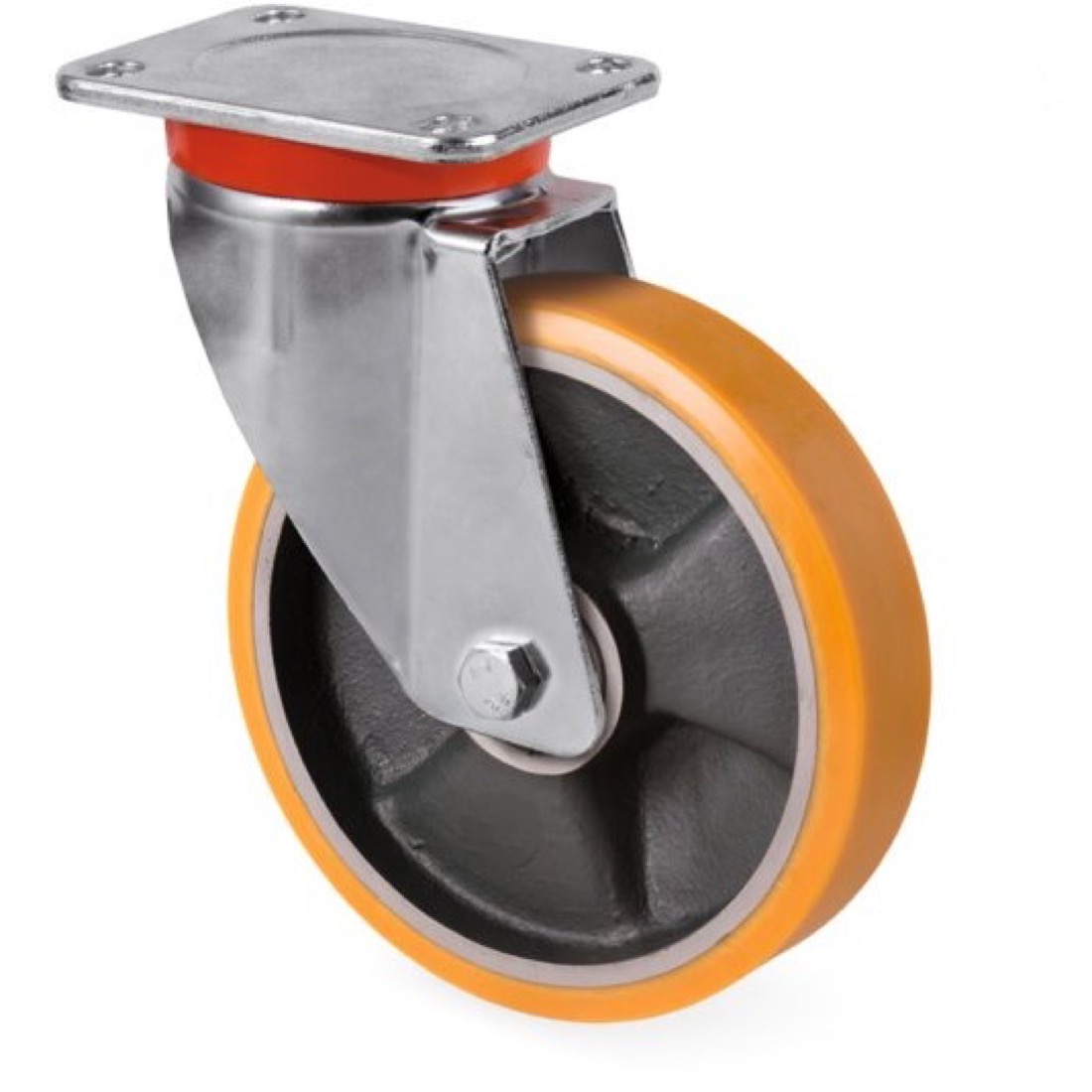 Roue / roulette industrielle 9PVL.ALP — Polyurethane — Rhône Élastomères