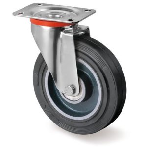 Roue / roulette industrielle 9PVL.FCA — Caoutchouc — Rhône Élastomères