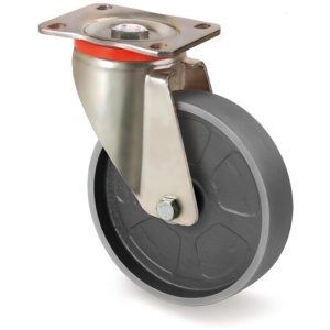 Roue / roulette industrielle 9PVL.FO L — Fonte — Rhône Élastomères