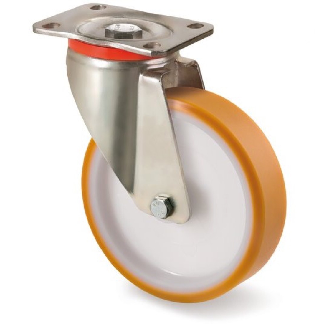 Roue / roulette industrielle 9PVL.NP L — Polyurethane — Rhône Élastomères