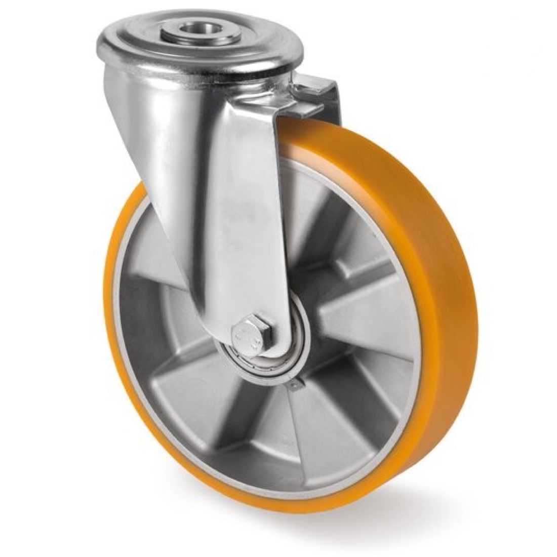 Roue / roulette industrielle 9PVOS.ALP — Polyurethane — Rhône Élastomères