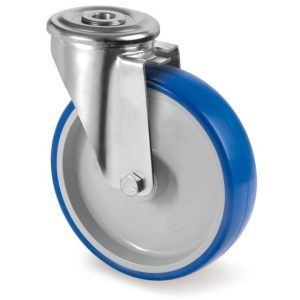 Roue / roulette industrielle 9PVOS.NP S85L — Polyurethane — Rhône Élastomères