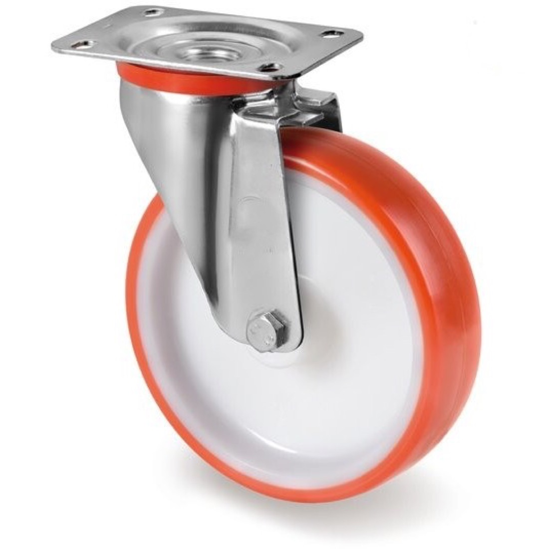 Roue / roulette industrielle 9PVS.NP L — Polyurethane — Rhône Élastomères