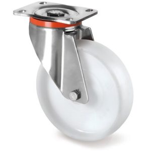 Roue / roulette industrielle 9PVXL.NY L — Inox — Rhône Élastomères