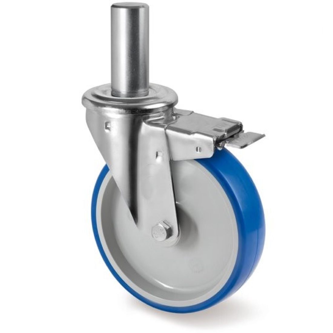 Roue / roulette industrielle 9TFB.NP S85L — Polyurethane — Rhône Élastomères