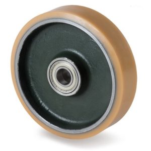 Roue / roulette industrielle 9VK B — Polyurethane — Rhône Élastomères