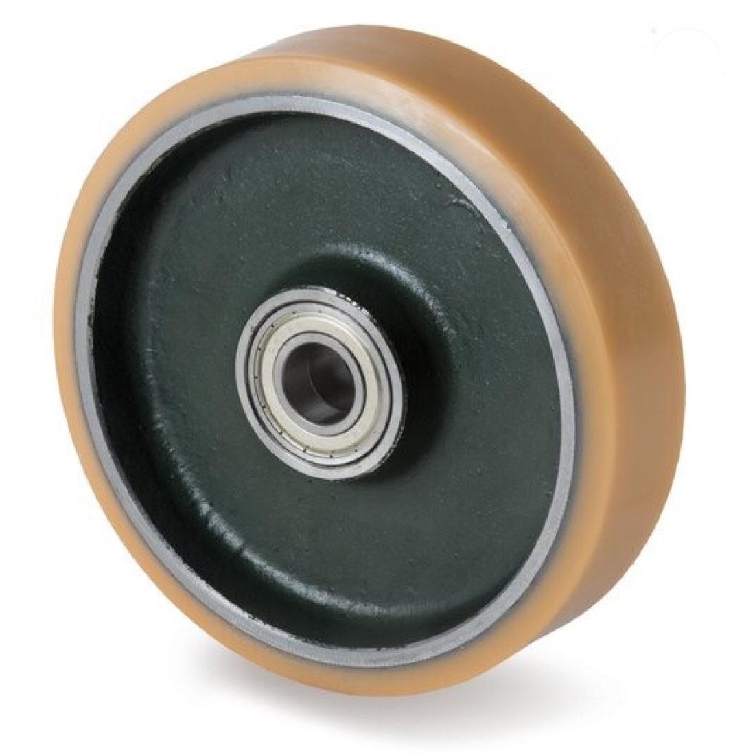 Roue / roulette industrielle 9VK B — Polyurethane — Rhône Élastomères