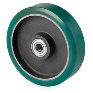 Roue / roulette industrielle FPU S75 — Polyurethane — Rhône Élastomères