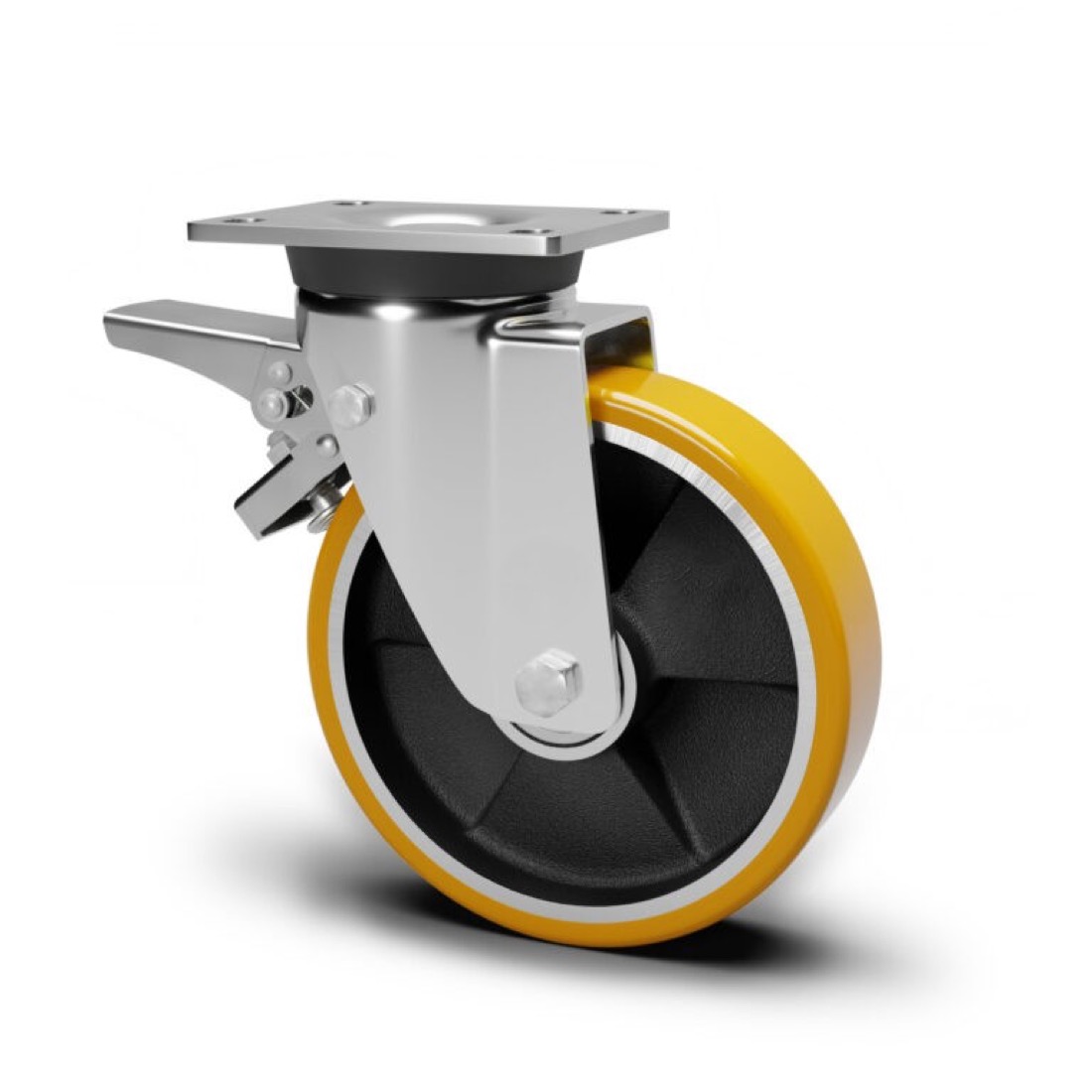 Roue / roulette industrielle FRL.FP — Polyurethane — Rhône Élastomères
