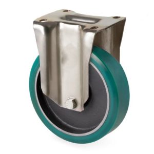 Roue / roulette industrielle FXL.FPU S75 — Polyurethane — Rhône Élastomères