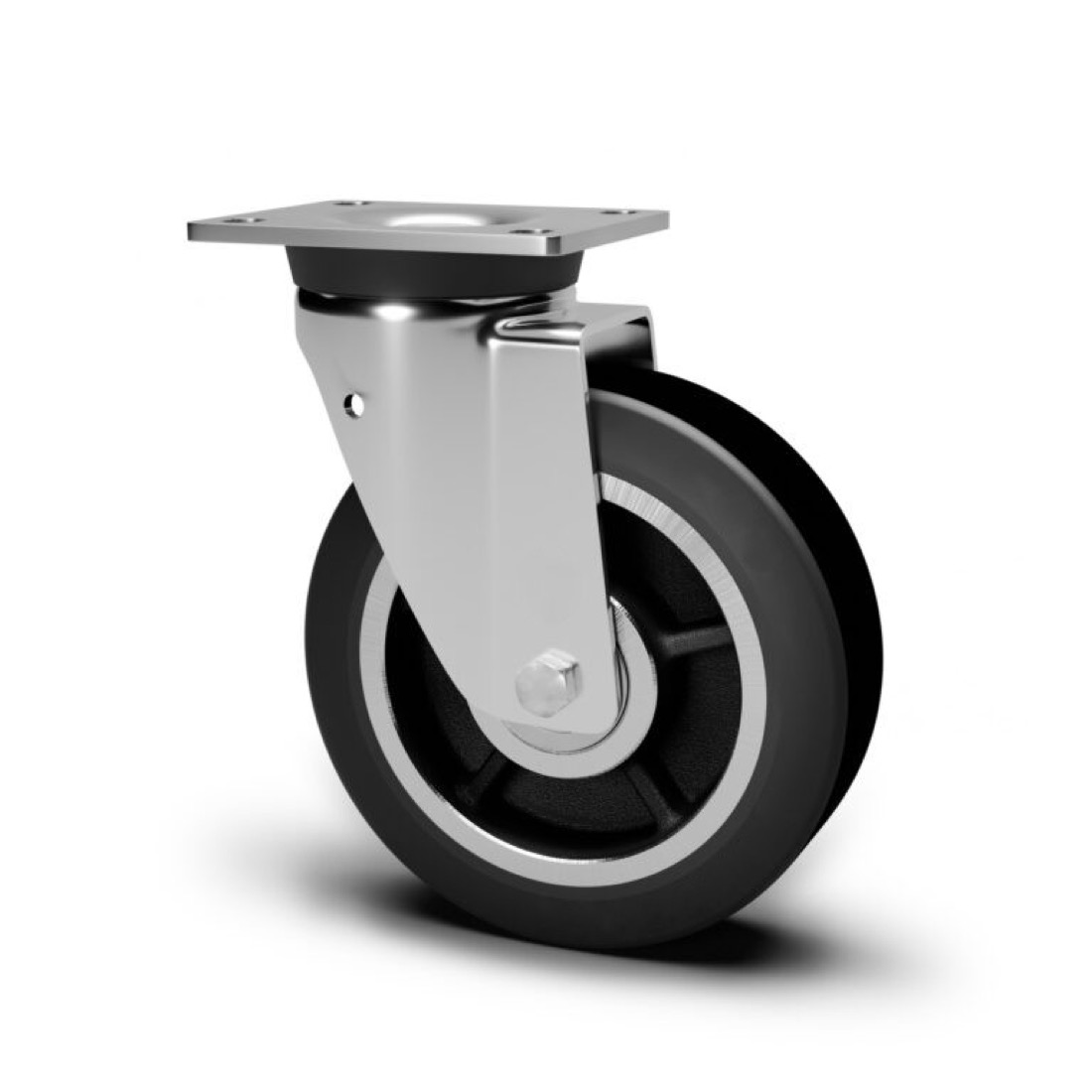 Roue / roulette industrielle PVL.FCA — Caoutchouc — Rhône Élastomères