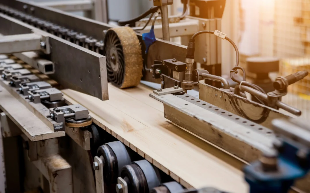 Industrie du bois : où travaillent roues, roulettes et rouleaux
